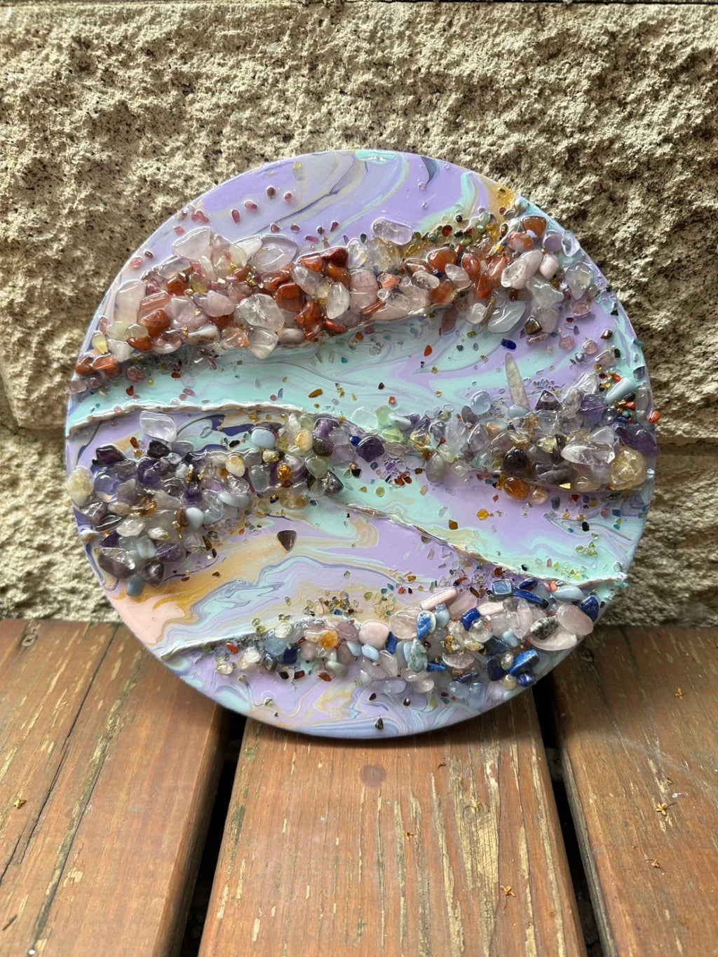 水晶冥想流動畫