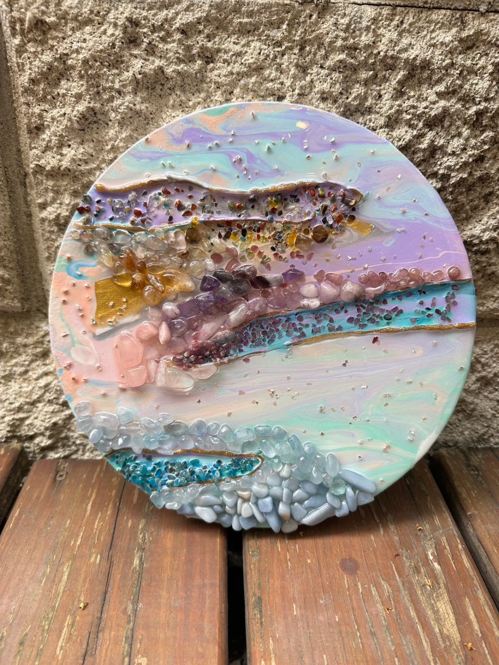 水晶冥想流動畫