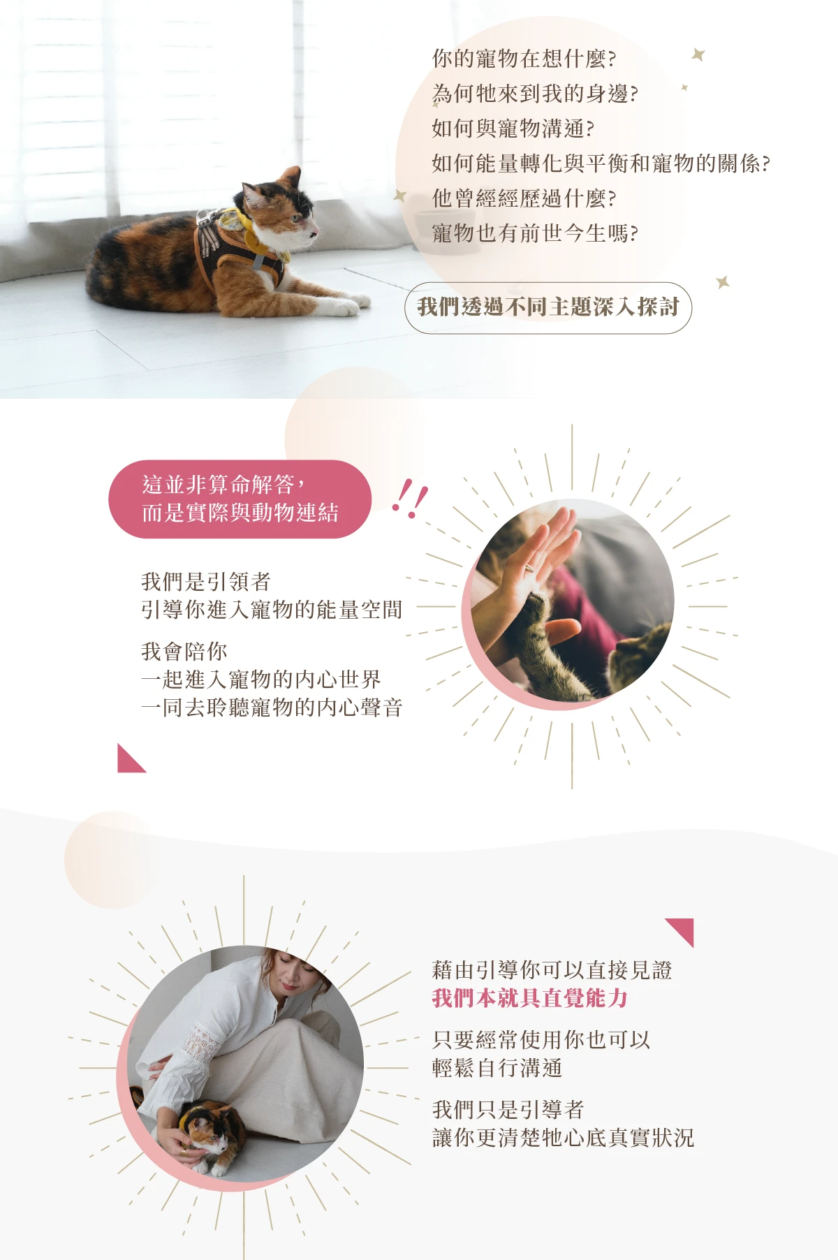 公益體驗課：寵物溝通是真的嗎？